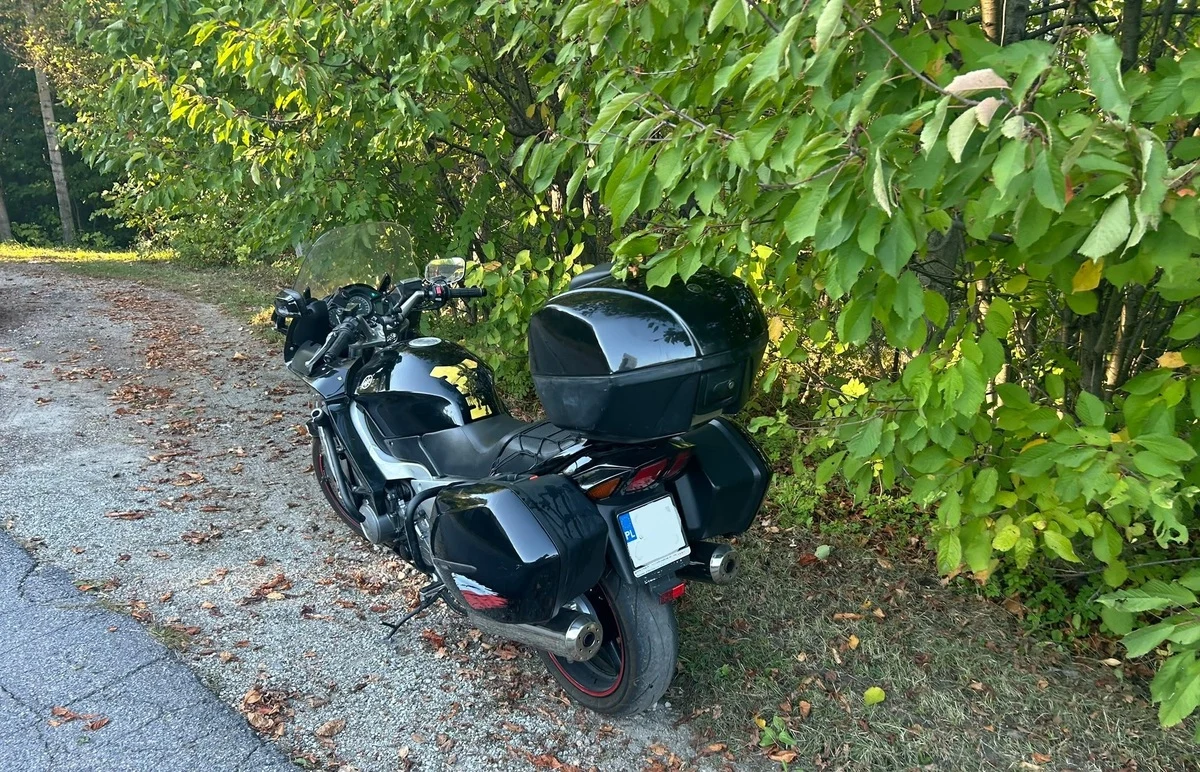 Kęty: motocyklista zderzył się ze zwierzęciem na ul. Żeromskiego