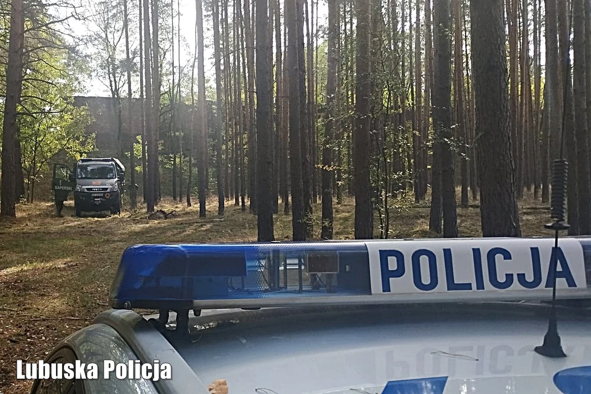 Niewybuchy w Świebodzinie i gminie Skąpe. Policja i saperzy w akcji