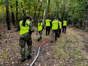 Pożar lasu i kryzys uchodźczy w Rudzie Śląskiej – to były ćwiczenia — zdjęcie 8