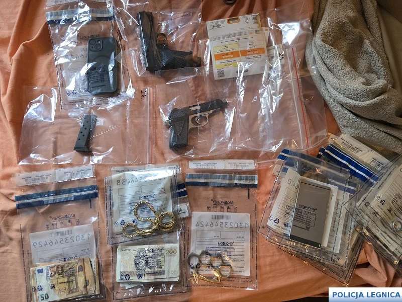 Narkotyki, broń i linia do produkcji metamfetaminy – wspólna akcja policji i Straży Granicznej
