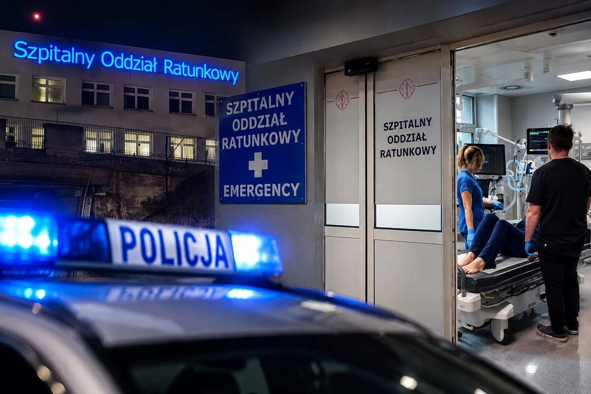 Agresja na SOR w Nowym Targu. Dwóch pijanych mężczyzn zatrzymanych