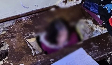 Wezwała policję przez kieliszek, a sama utknęła pod podłogą