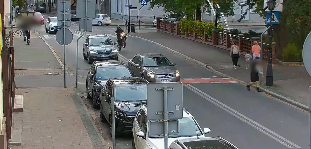16-latek na motorowerze narobił 11 wykroczeń. Wpadł przez wideo w sieci