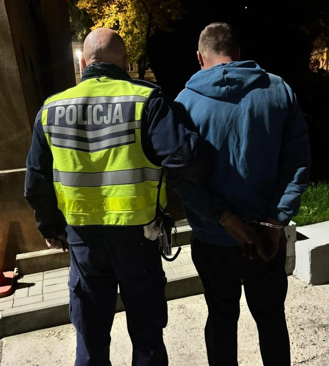 Prawie 2,5 promila i sądowy zakaz — zatrzymany w Kluczborku