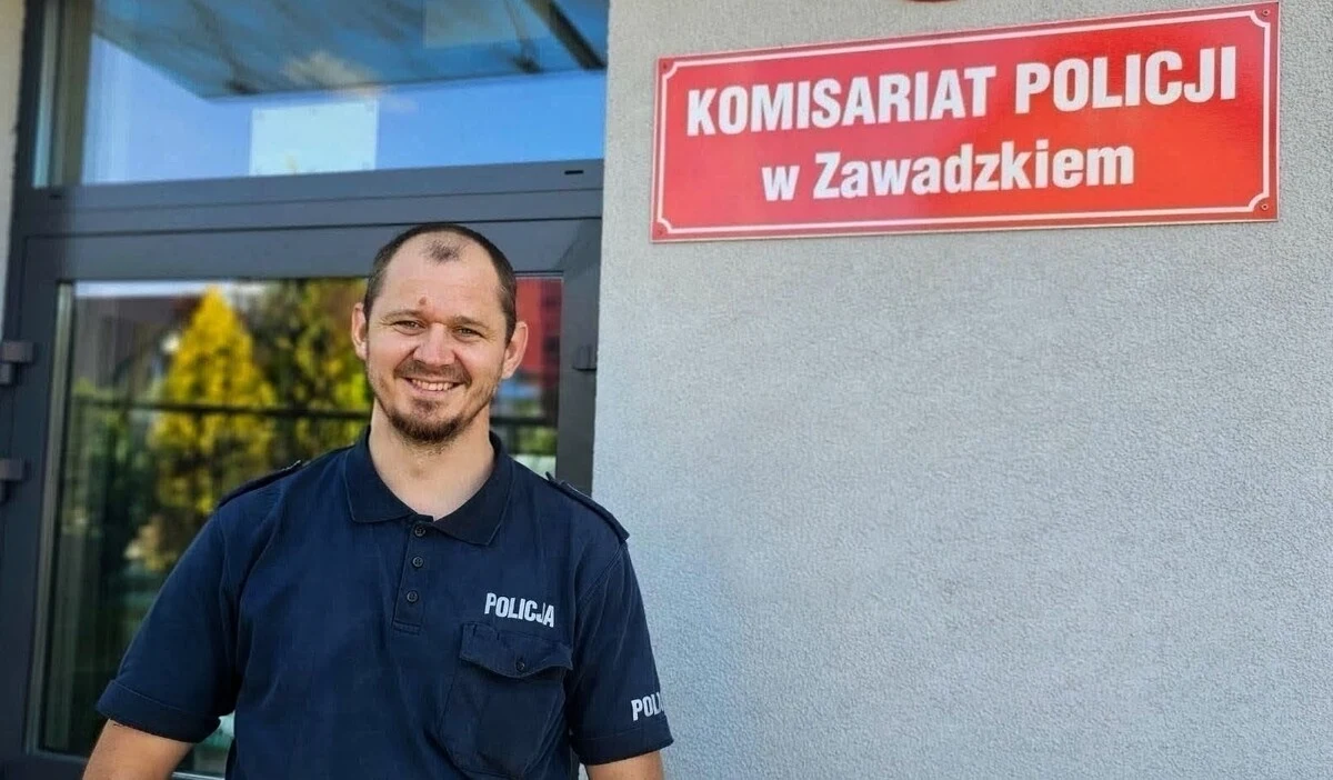 Policjant z Zawadzkiego uratował zaginionego 54-latka. Dostał list z podziękowaniami
