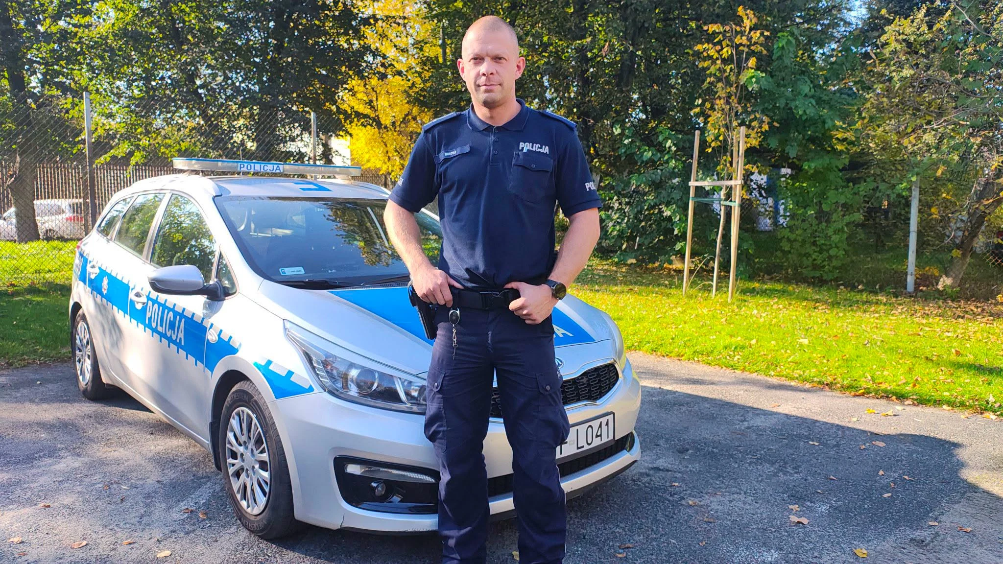 Dzielnicowy z Pabianic rozpoznał poszukiwanego w czasie wolnym
