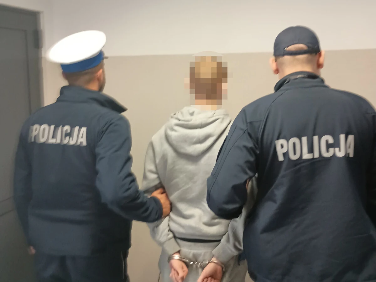 15-latek z nożem napadł na młodszego kolegę. Trafił do schroniska