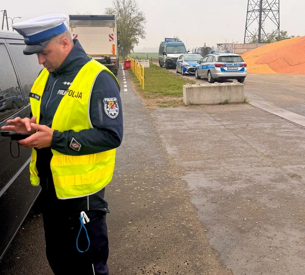 Policja z Radziejowa i ITD z Włocławka wspólnie patrolowali drogi